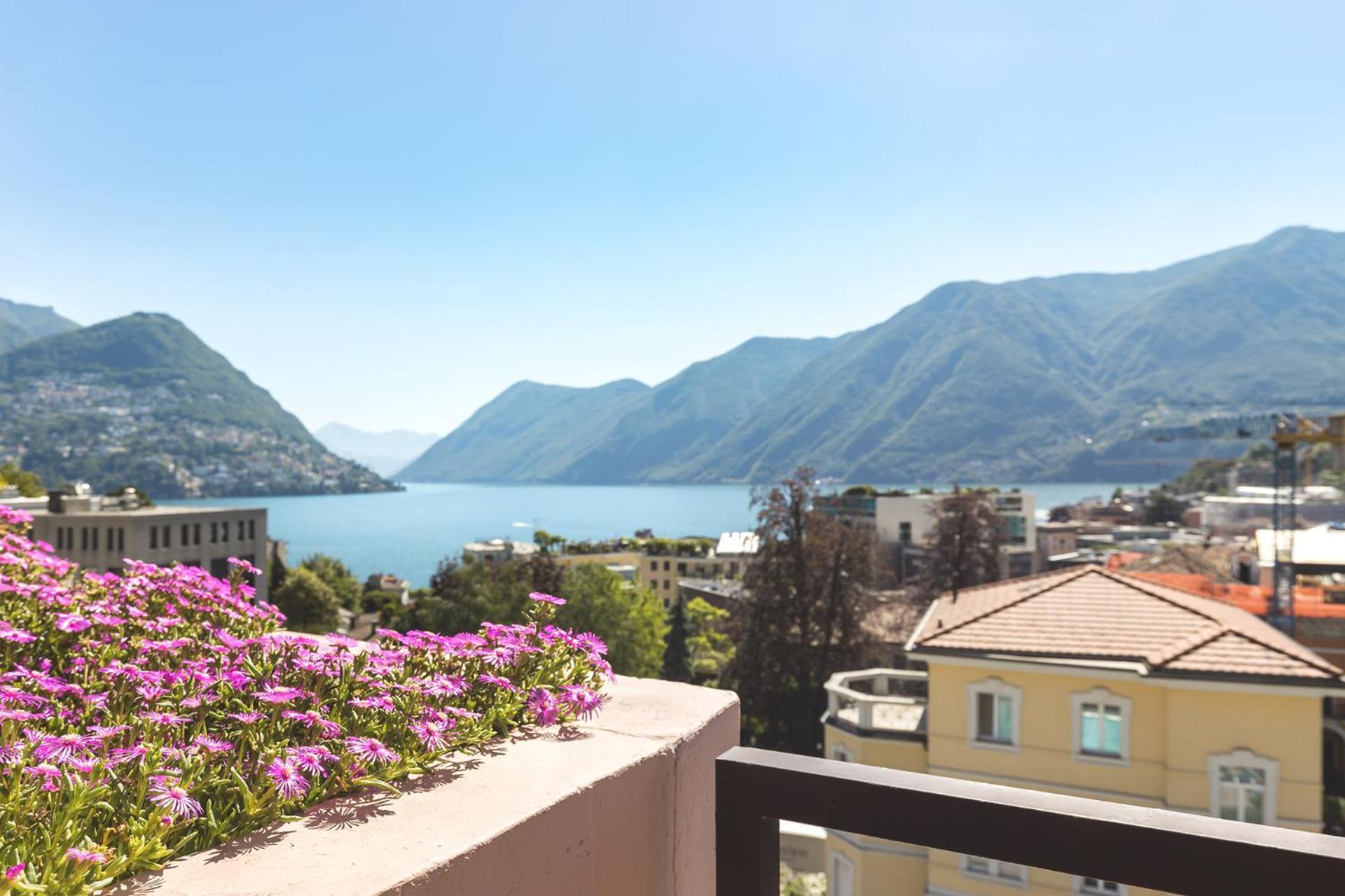 Hotel Delfino Lugano Quarto foto