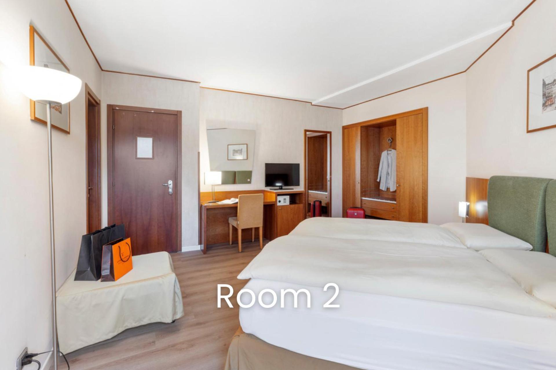 Hotel Delfino Lugano Quarto foto