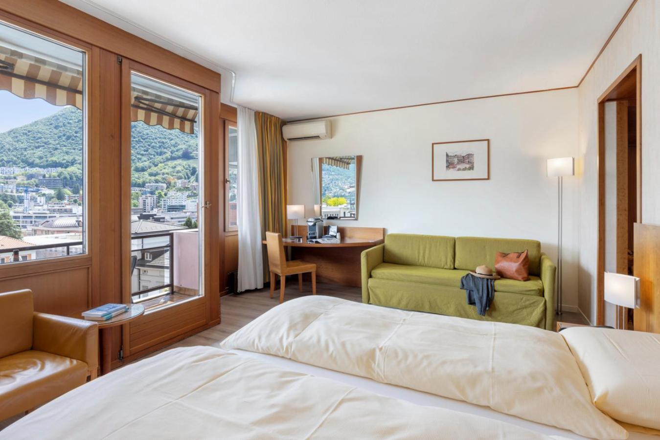 Hotel Delfino Lugano Quarto foto