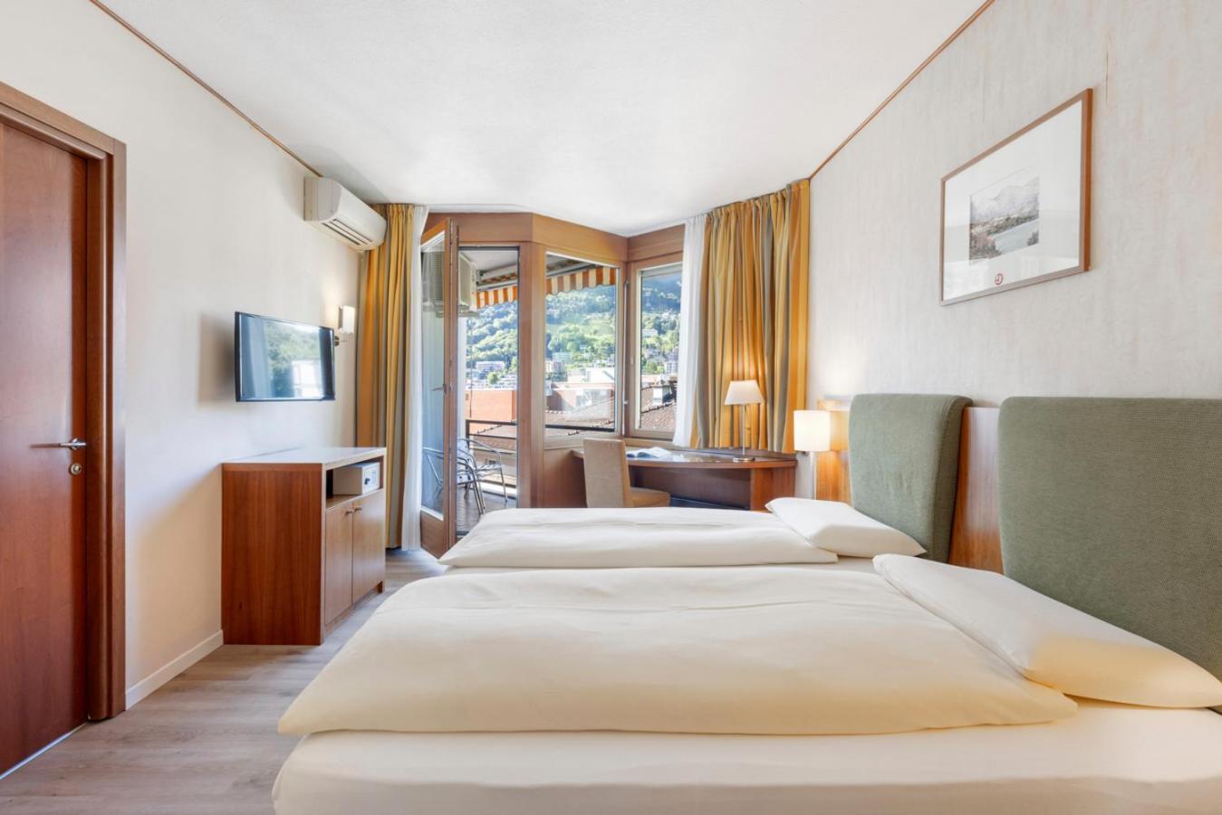 Hotel Delfino Lugano Quarto foto