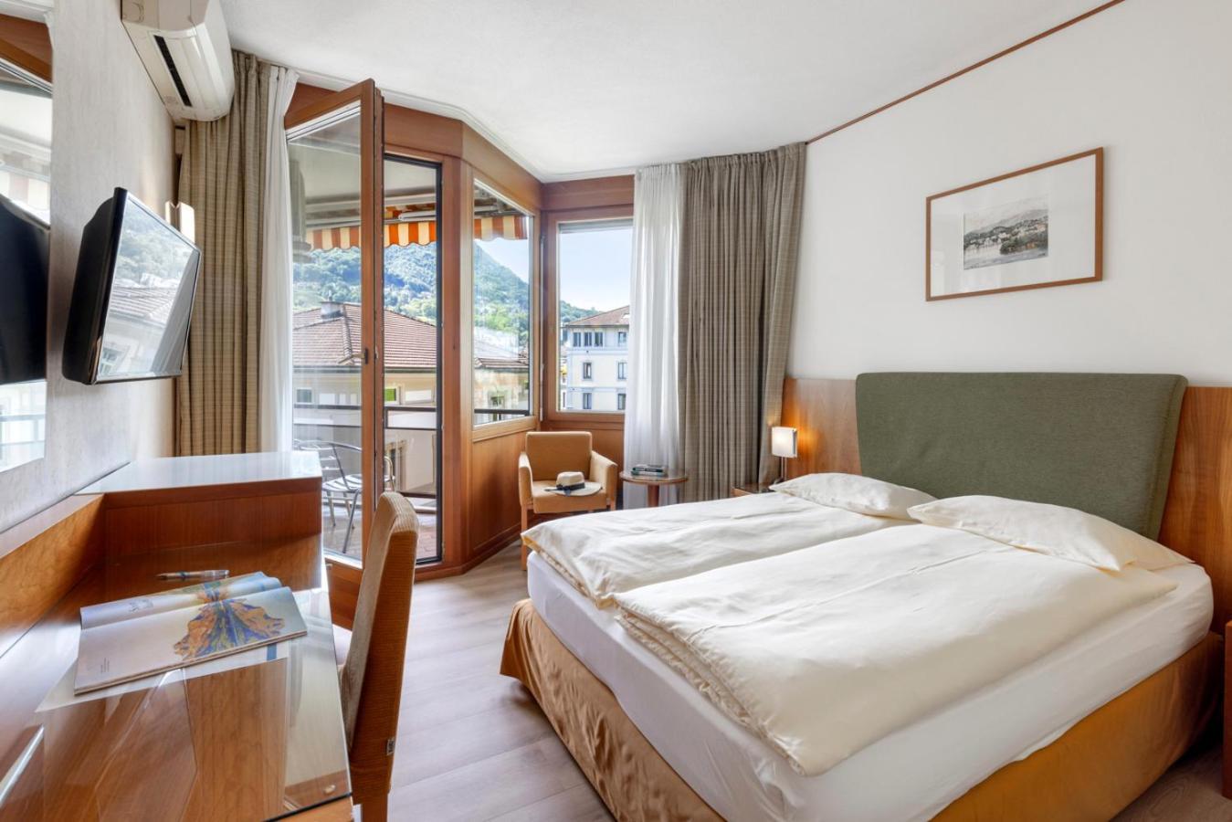 Hotel Delfino Lugano Quarto foto